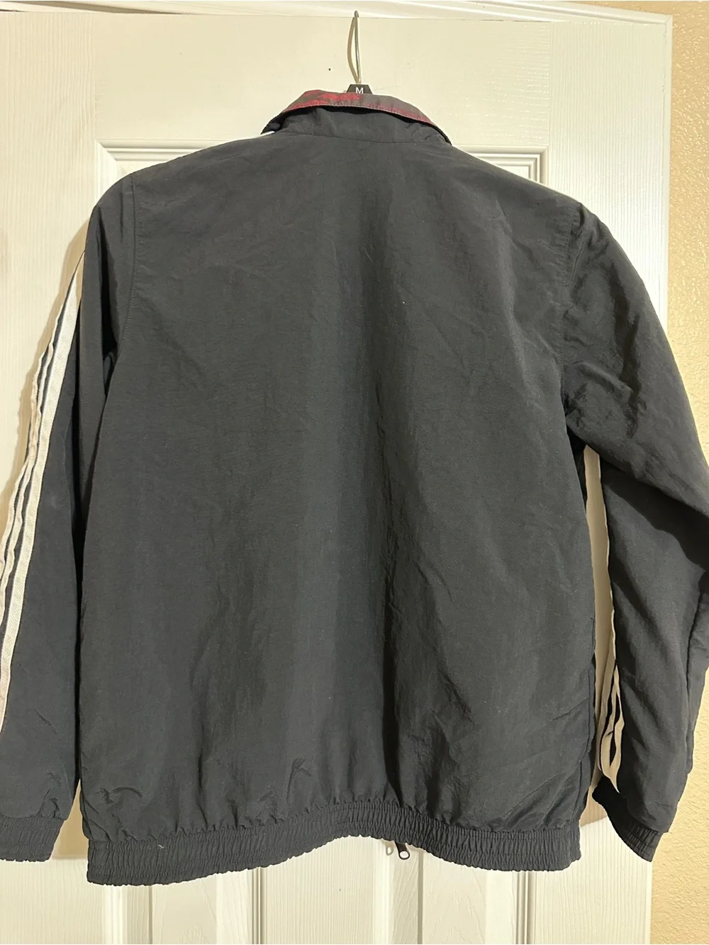 adidas kids Reversible Black and Red National Team Windbreaker